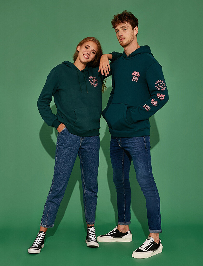 Pamuklu Yüksek Bel Mom Jeans