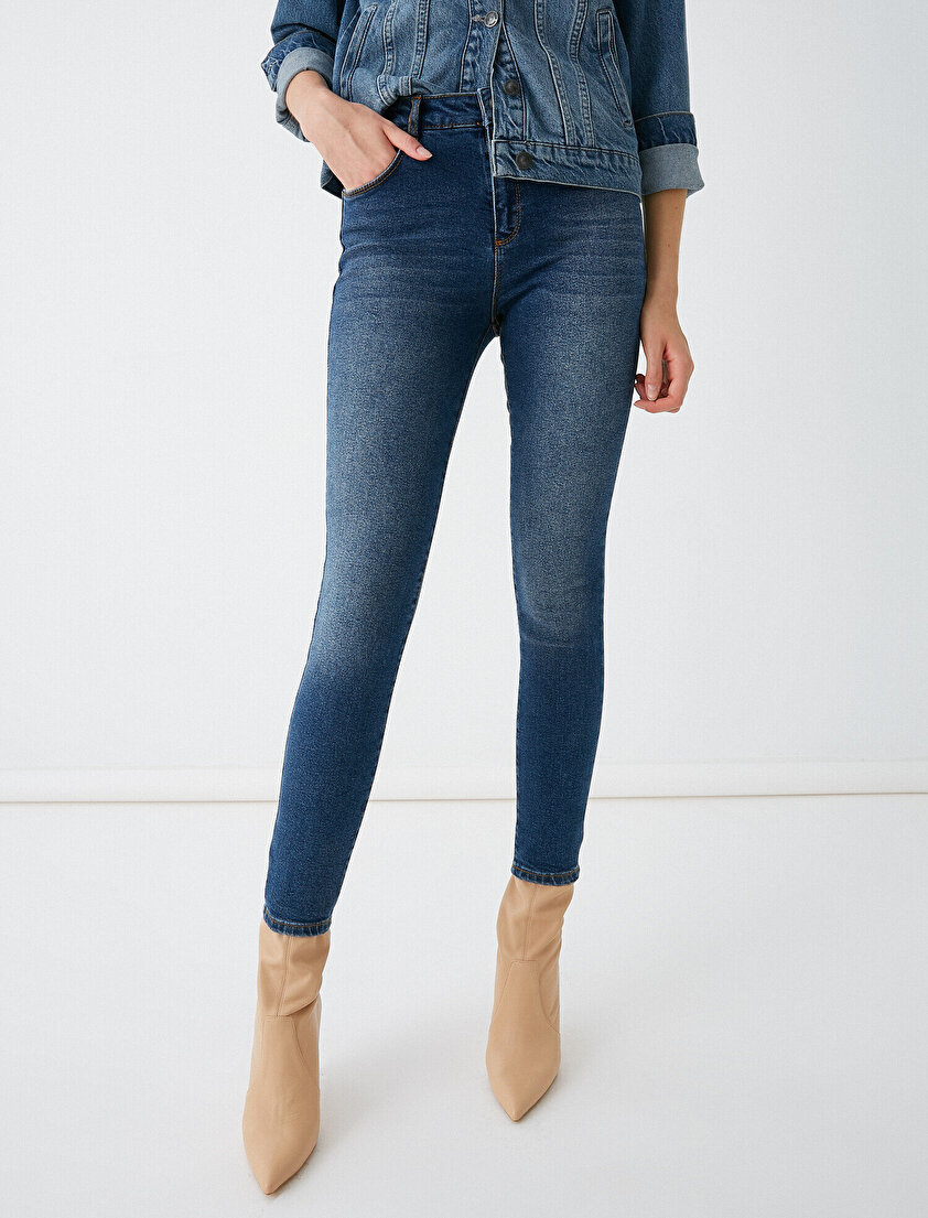 Yüksek Bel Skinny Carmen Jean