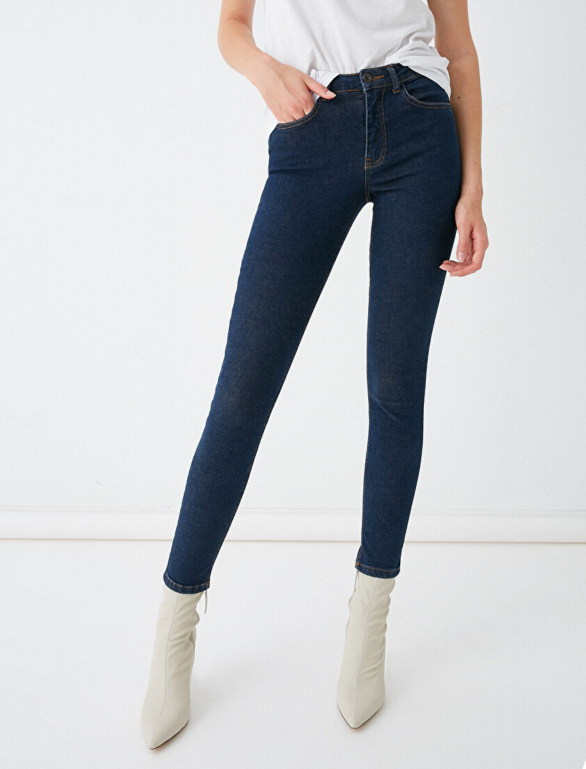 Yüksek Bel Skinny Carmen Jean