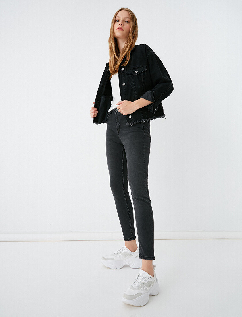 Yüksek Bel Skinny Carmen Jean