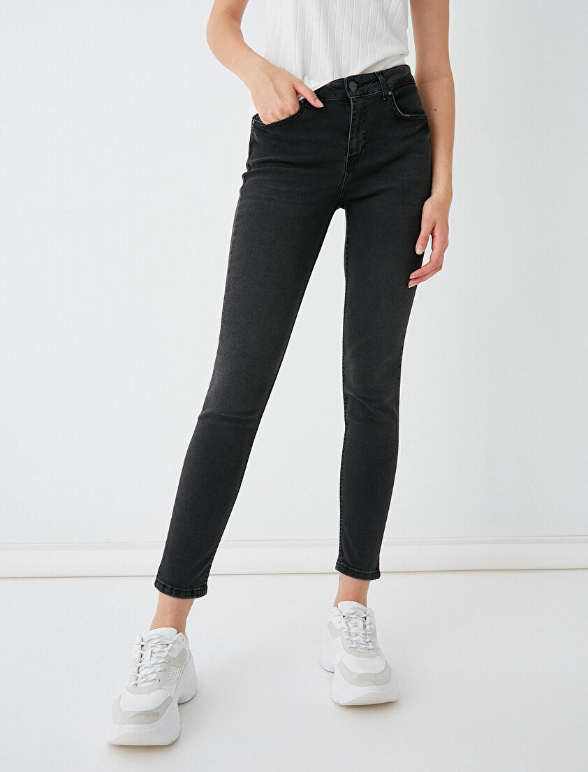 Yüksek Bel Skinny Carmen Jean