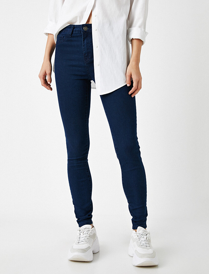 Yüksek Bel Skinny Carmen Jean