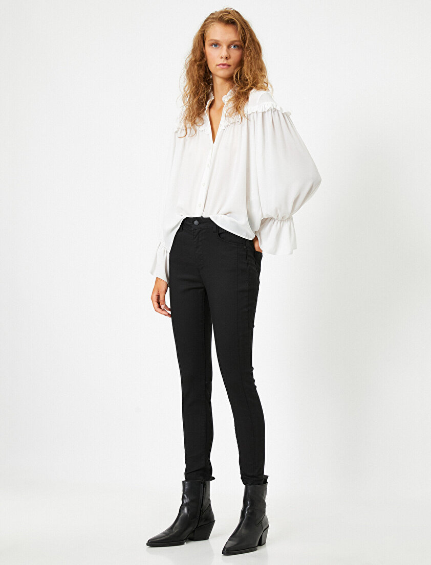 Slim Fit Normal Bel Jean Pantolon