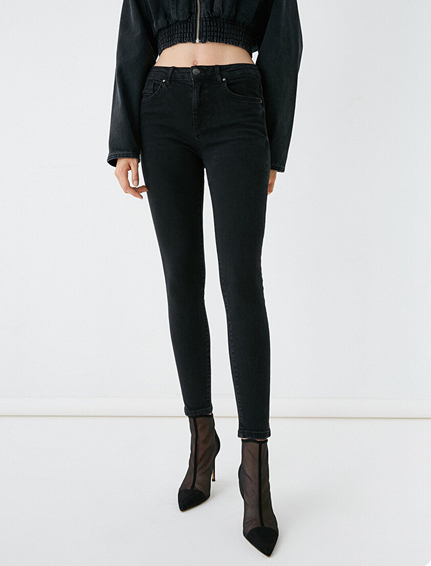 Yüksek Bel Skinny Carmen Jean