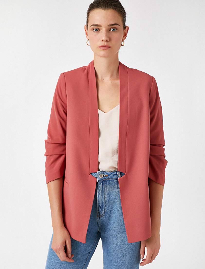 3/4 Kollu Blazer Ceket