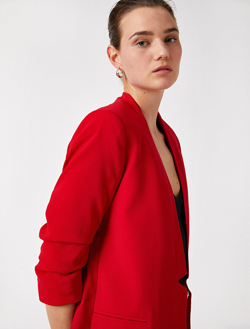 3/4 Kollu Blazer Ceket