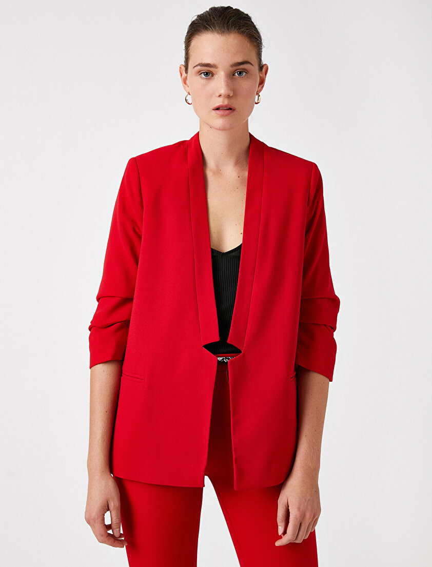 3/4 Kollu Blazer Ceket