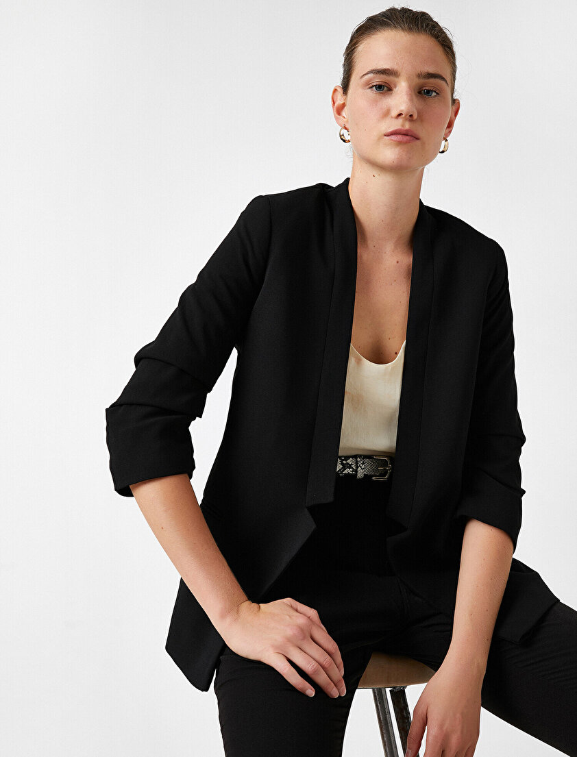 3/4 Kollu Blazer Ceket