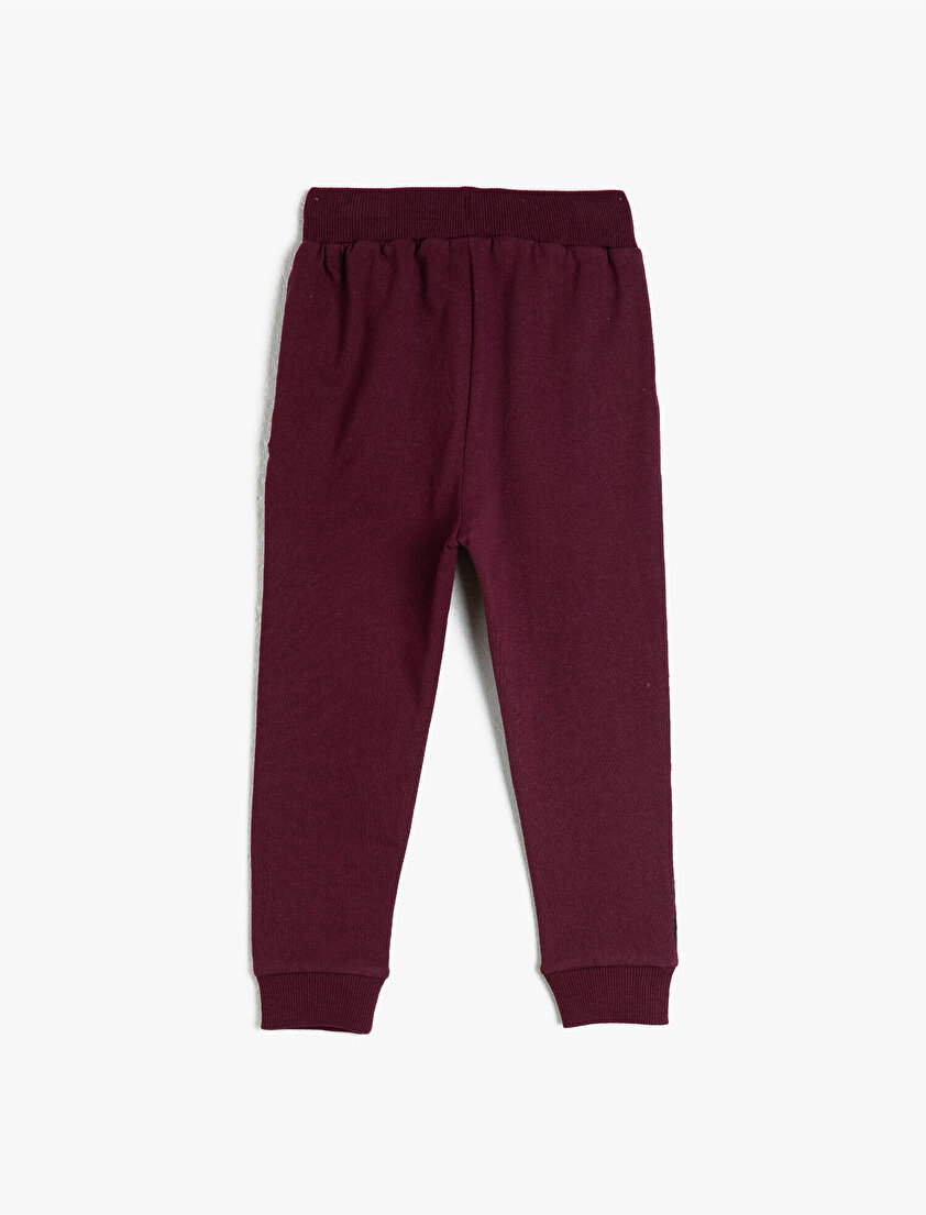 Slogan Detaylı Eşofman Altı