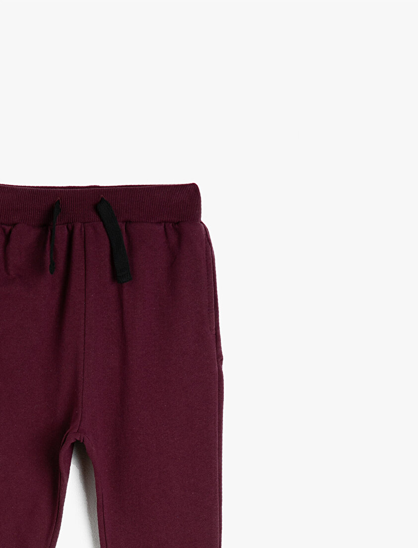 Slogan Detaylı Eşofman Altı