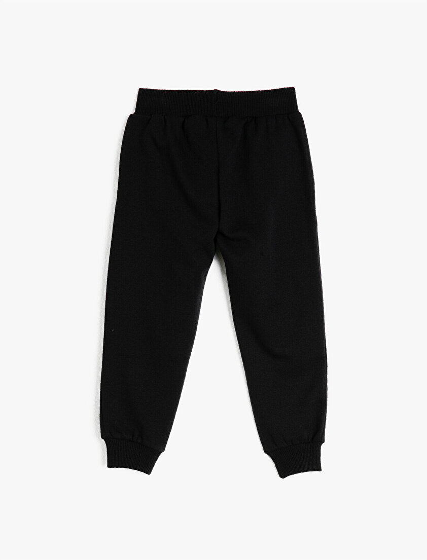 Baskılı Normal Bel Pamuk İçerikli Eşofman Altı