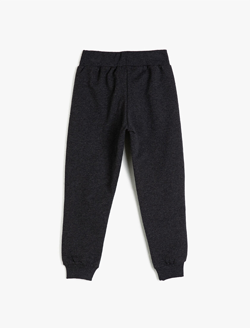 Yazılı Sim Baskılı Eşofman Altı