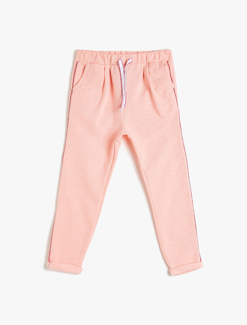 Cepli Sim Detaylı Eşofman Altı