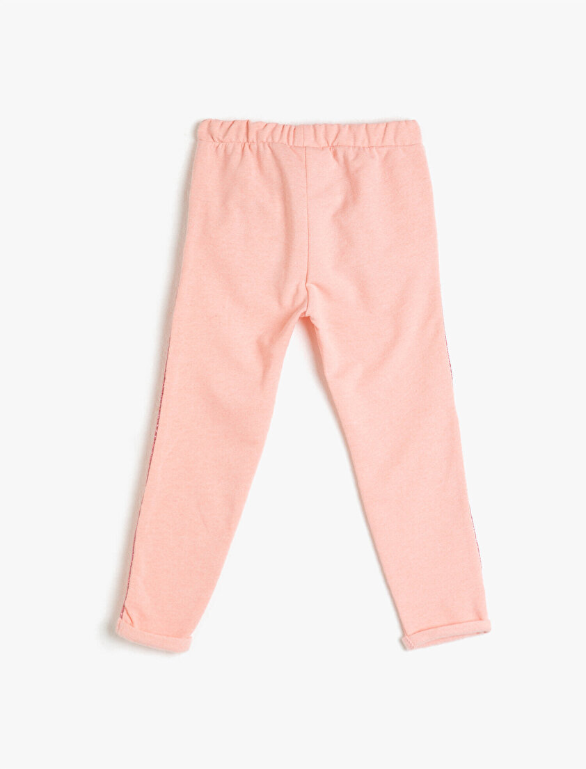 Cepli Sim Detaylı Eşofman Altı