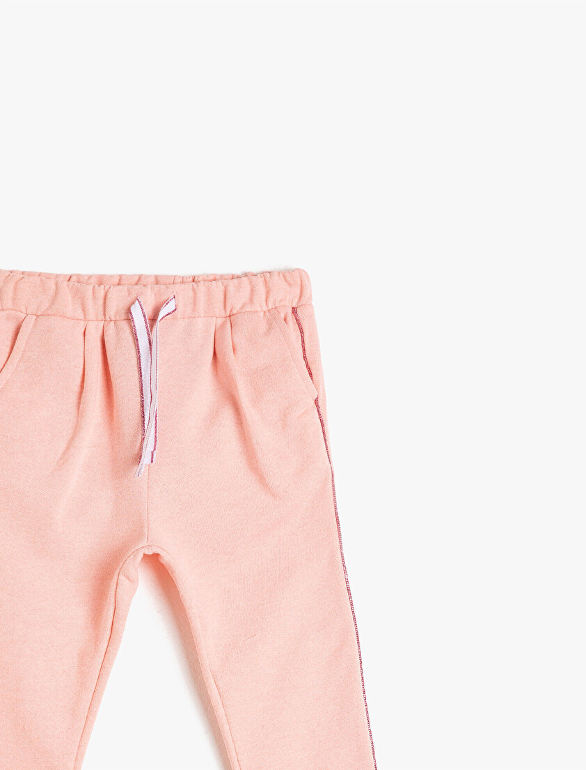 Cepli Sim Detaylı Eşofman Altı