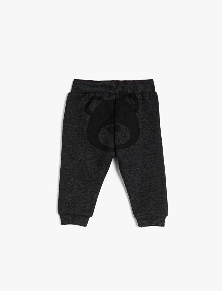 Normal Bel Baskılı Eşofman Altı