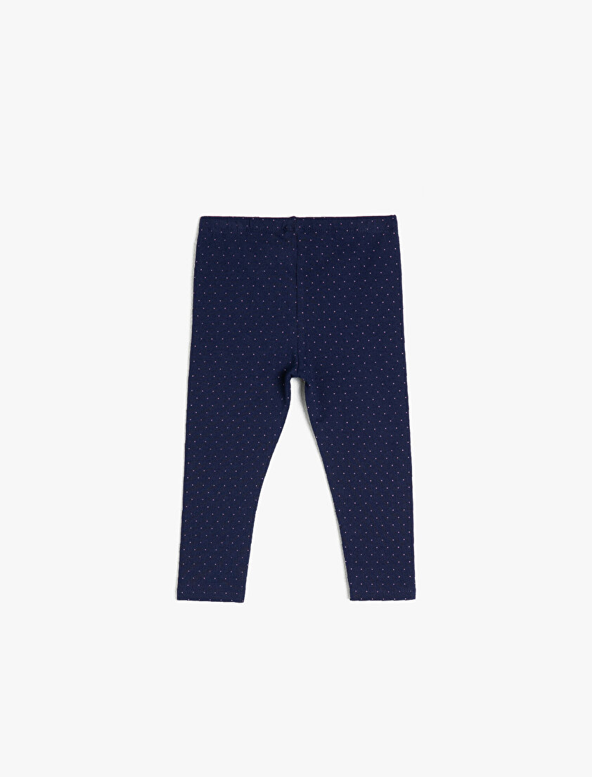 Normal Bel Puantiyeli Tayt