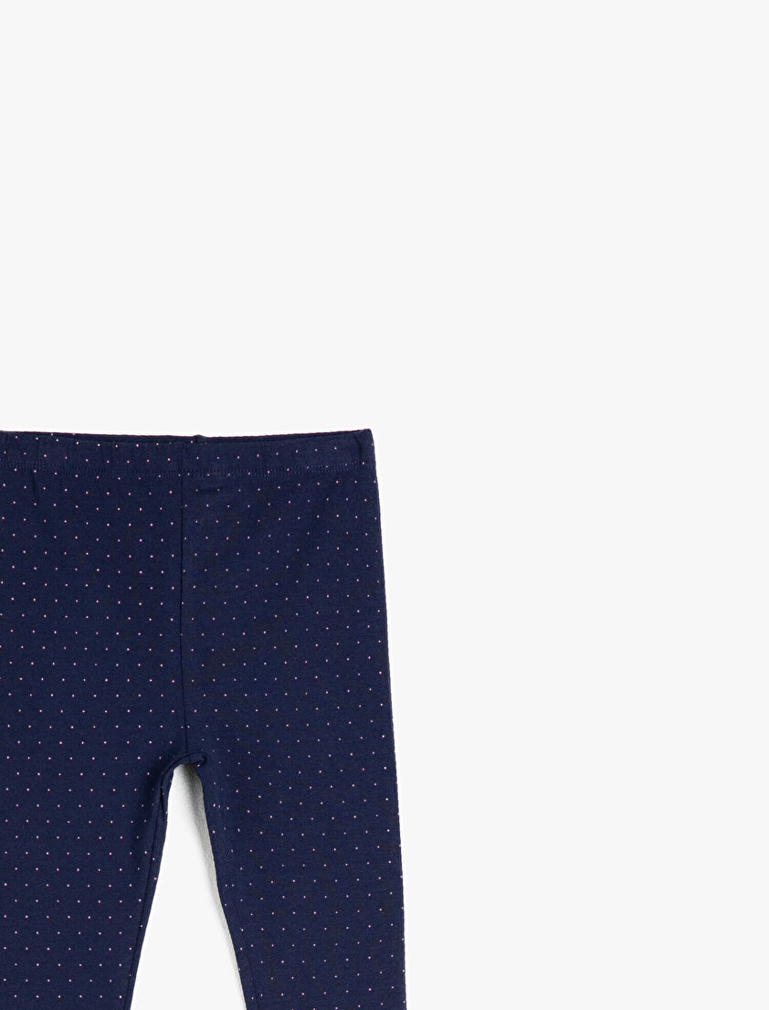 Normal Bel Puantiyeli Tayt