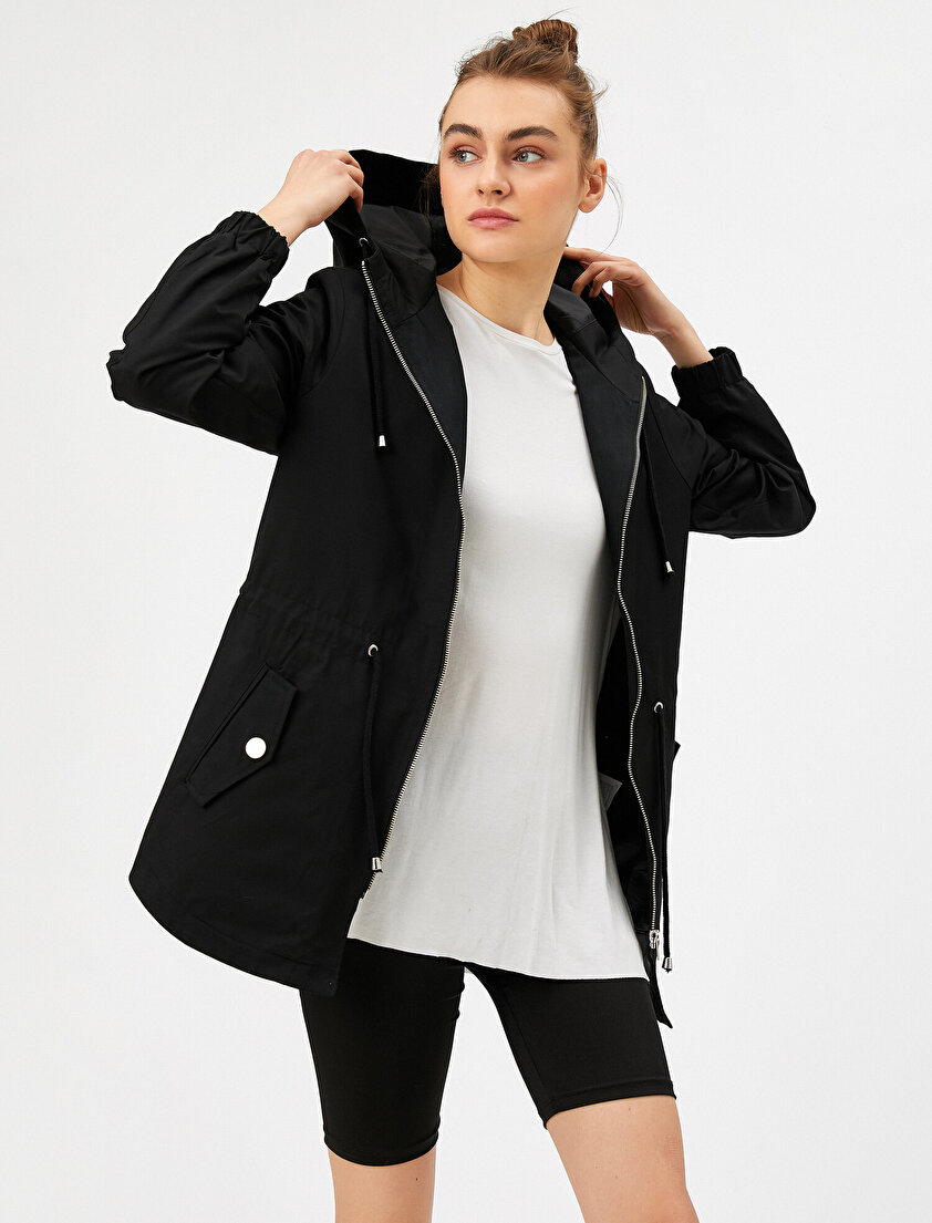 Bayan Yagmurluk Modelleri Koton Yagmurluk