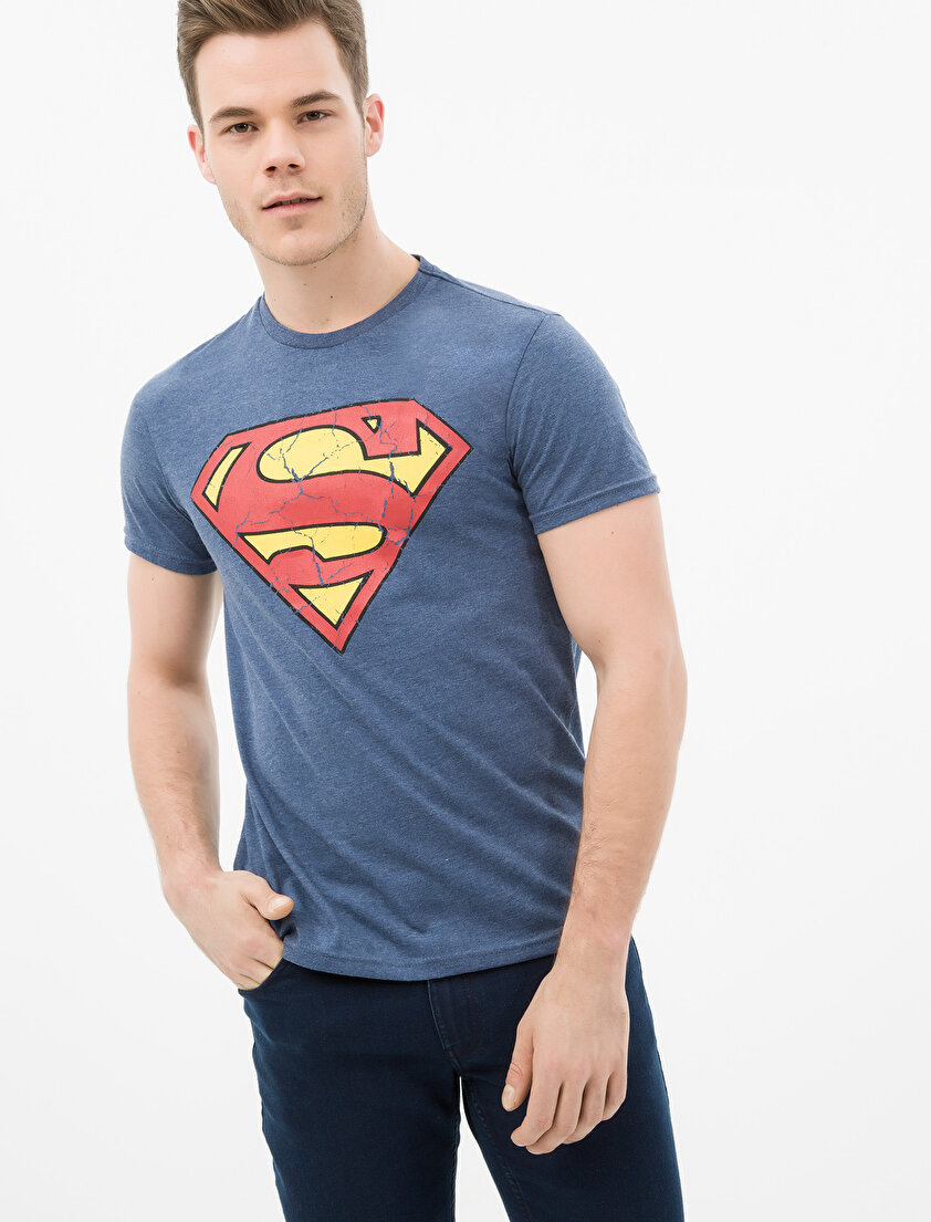 superman t shirt koton