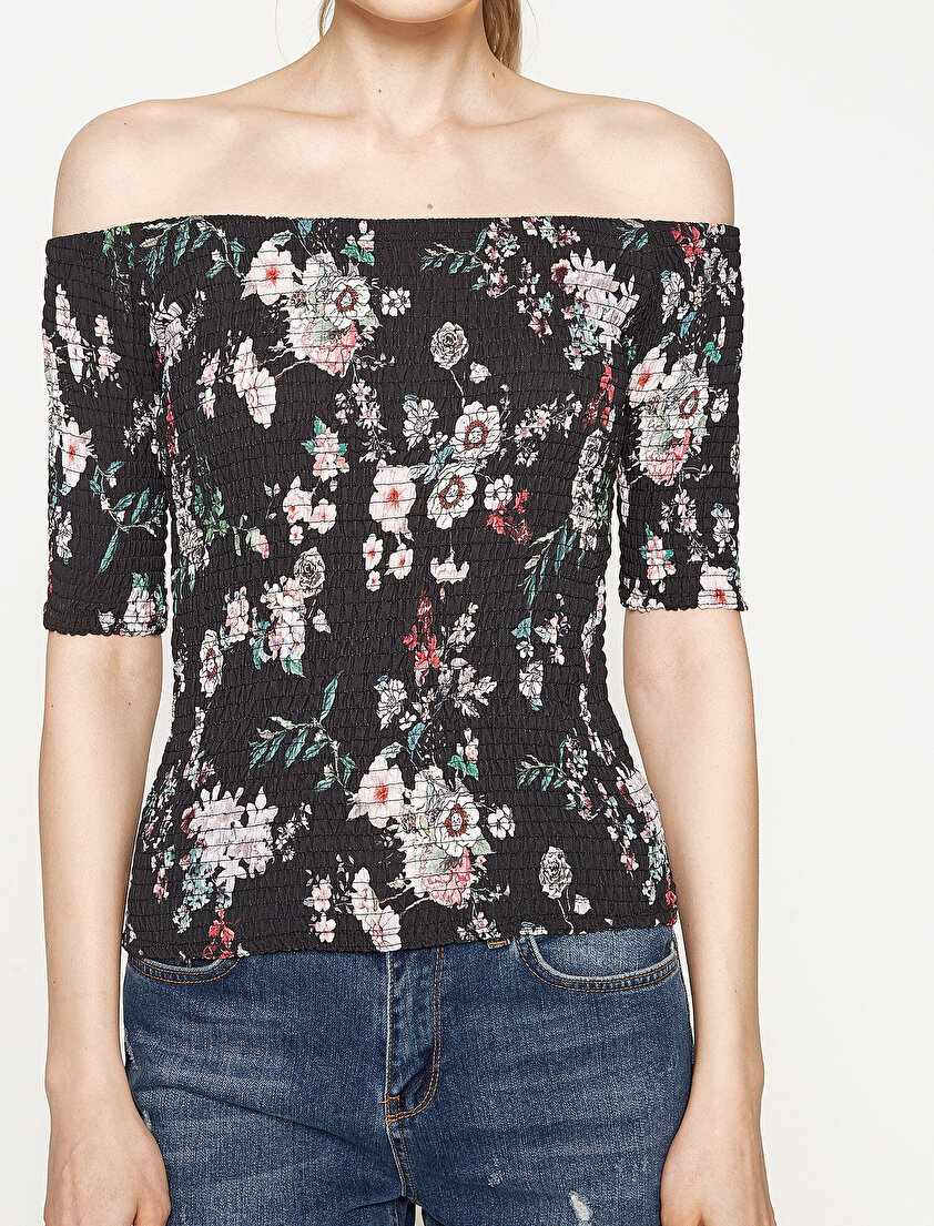 Çiçekli Bluz