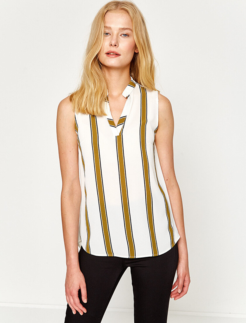 Çizgili Bluz