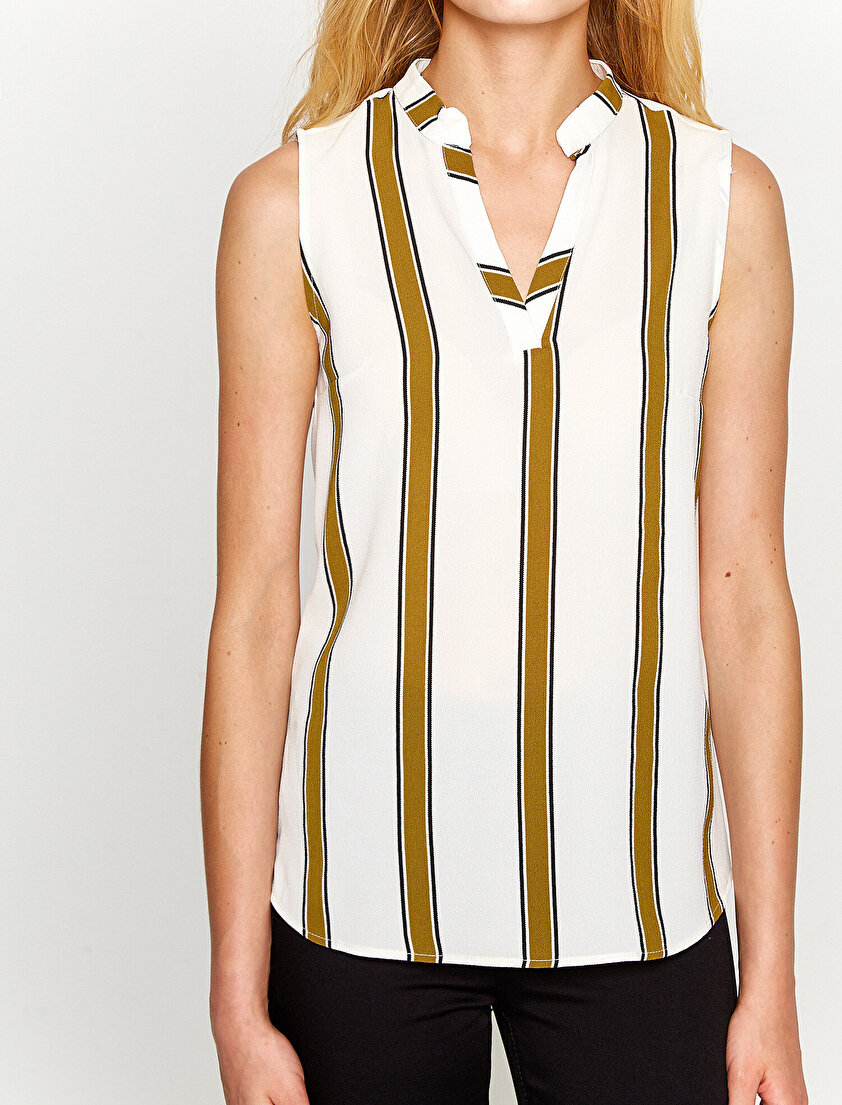 Çizgili Bluz