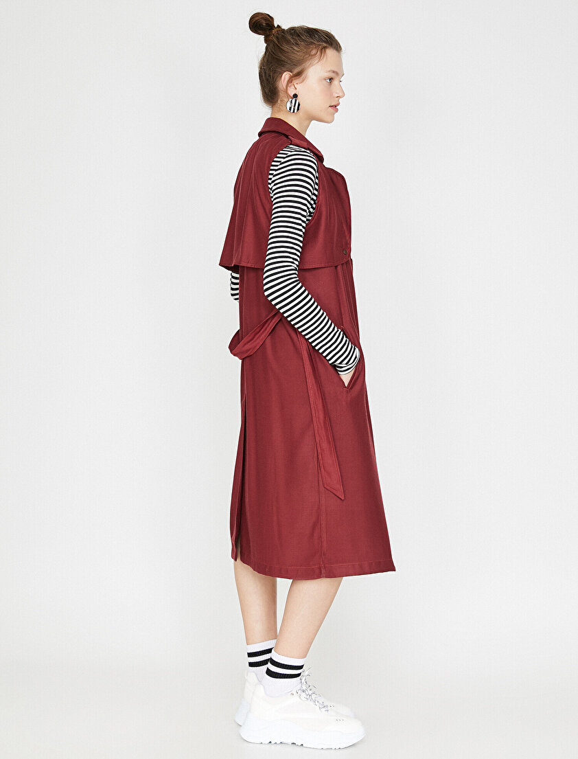 Beli Bağcıklı Yelek