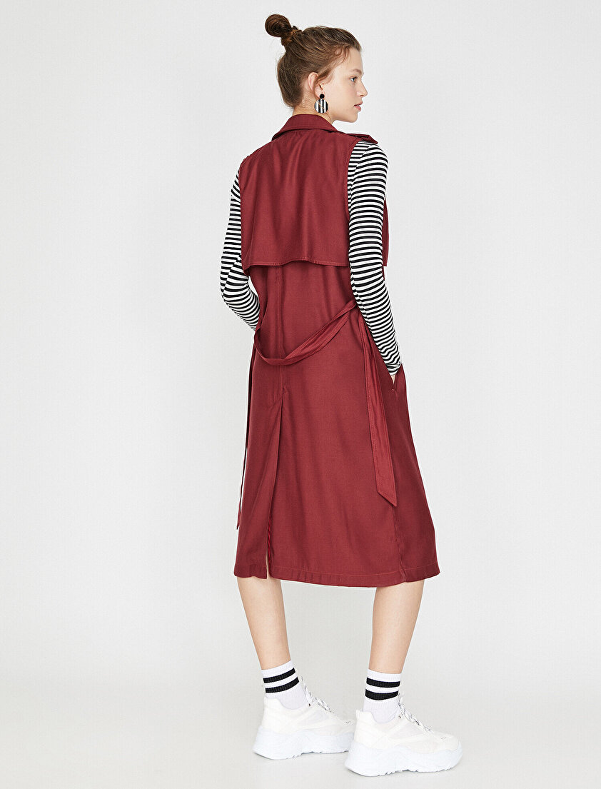 Beli Bağcıklı Yelek