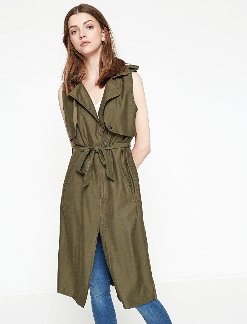 Beli Bağcıklı Yelek