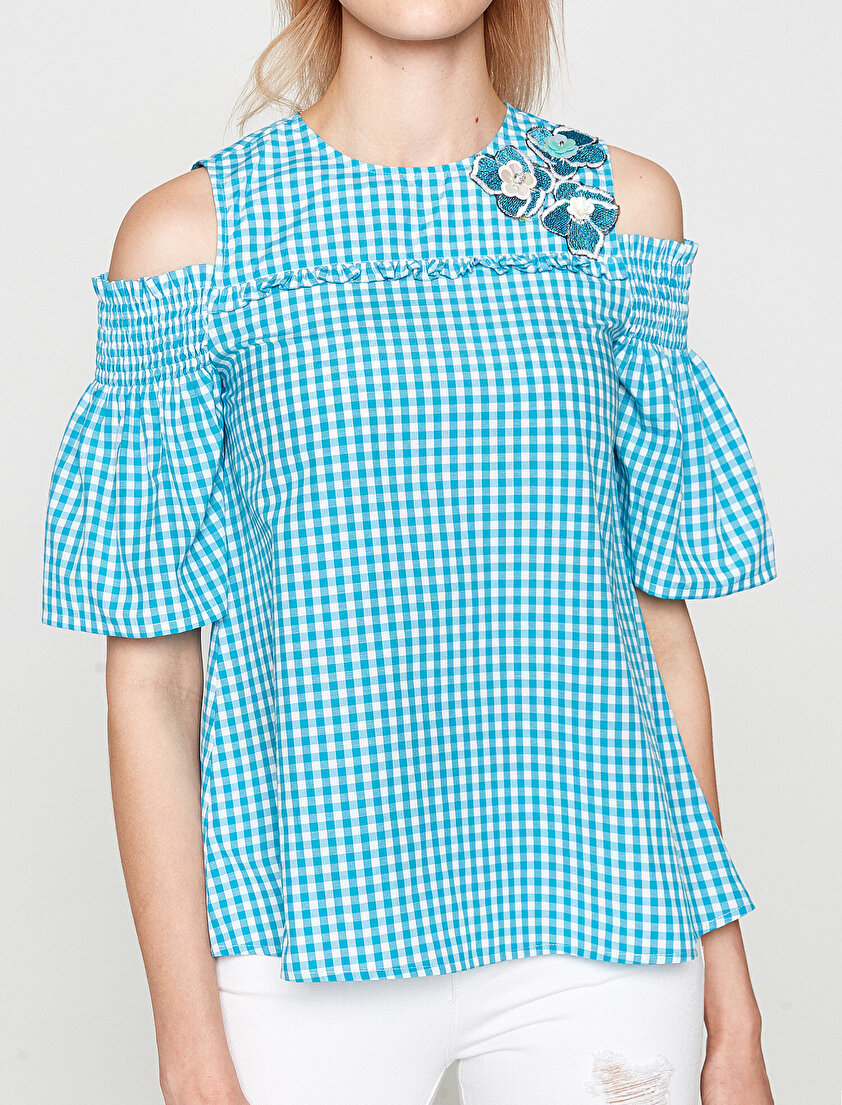 Nakış Detaylı Bluz