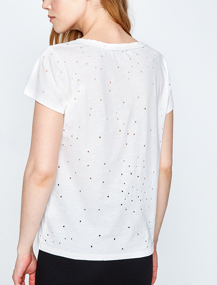 Yazılı Baskılı T-Shirt