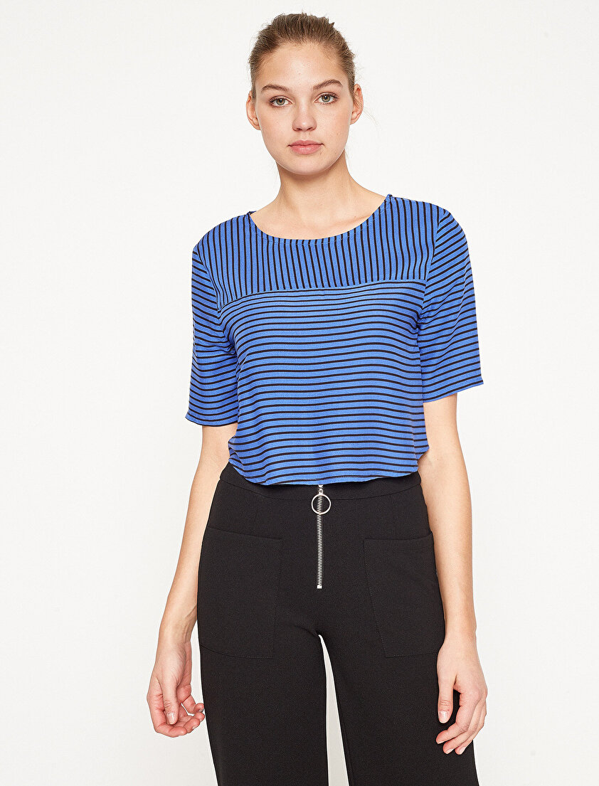 Çizgili Bluz