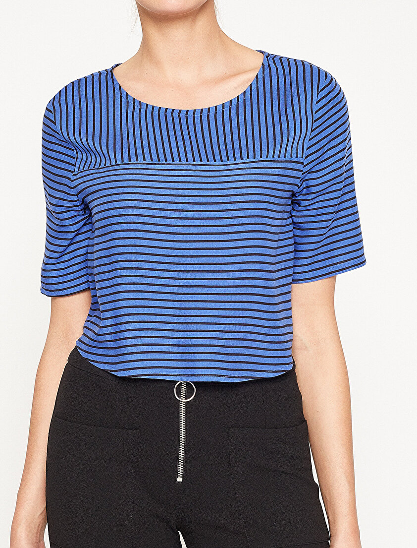 Çizgili Bluz