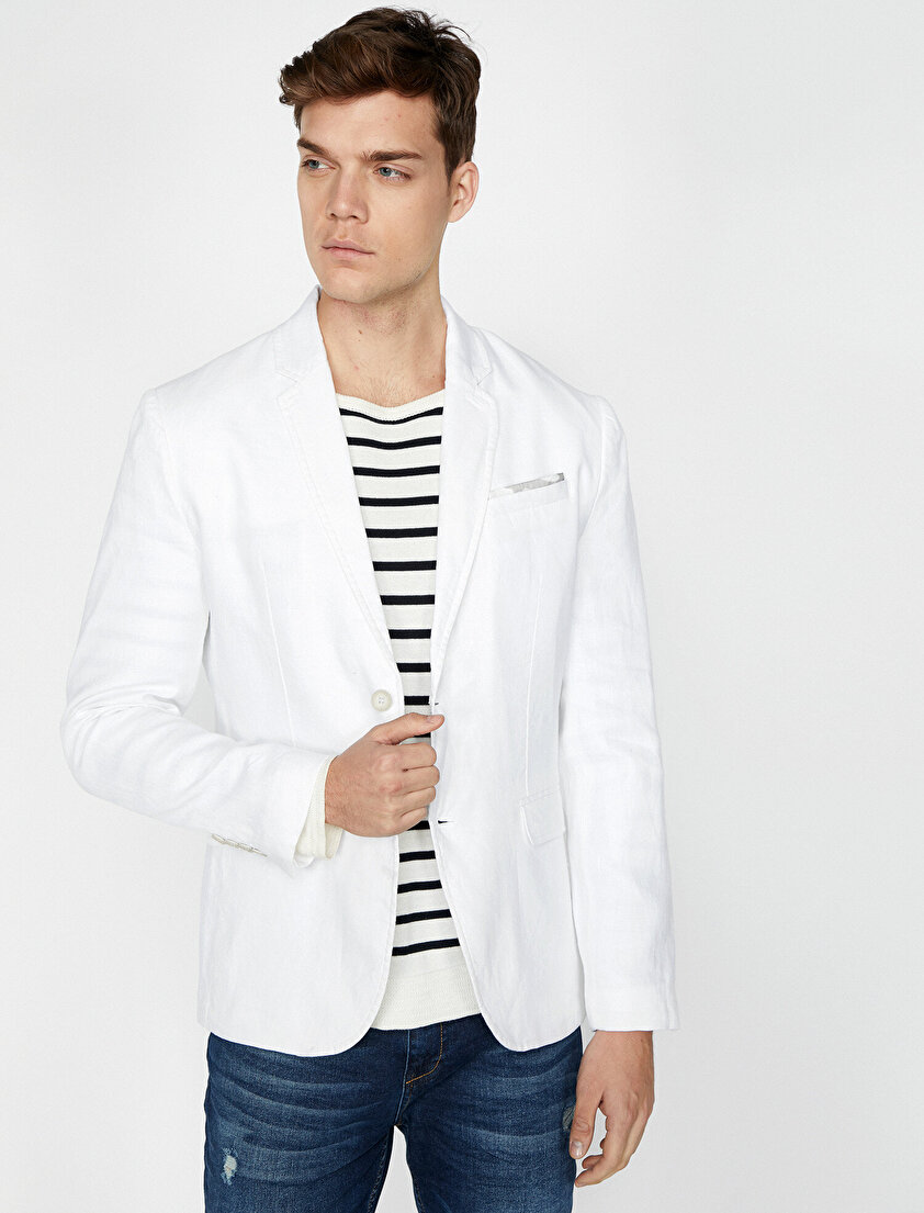 Keten Blazer Ceket