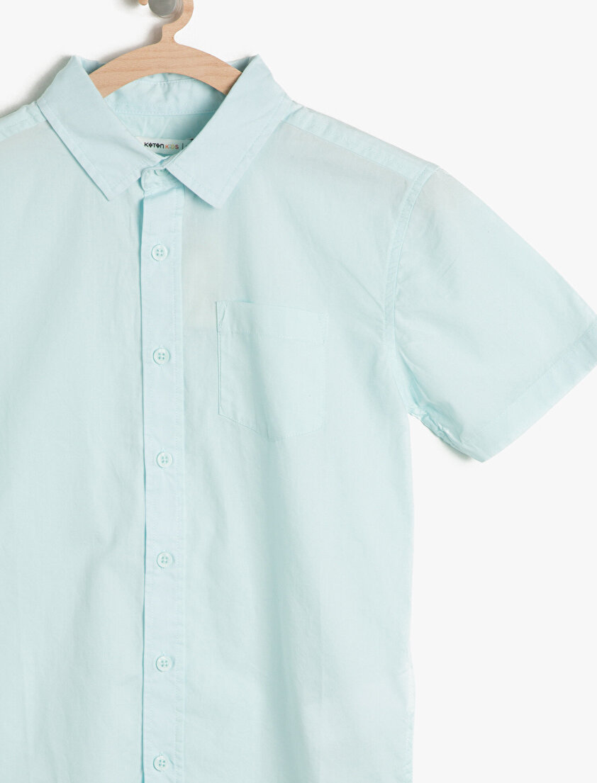 Cep Detaylı Gömlek