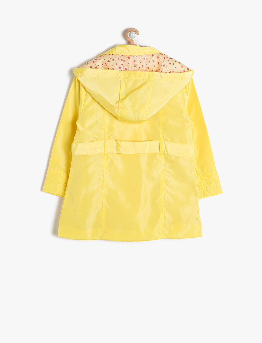 Mevsimlik Beli Bağlamalı Pardösü