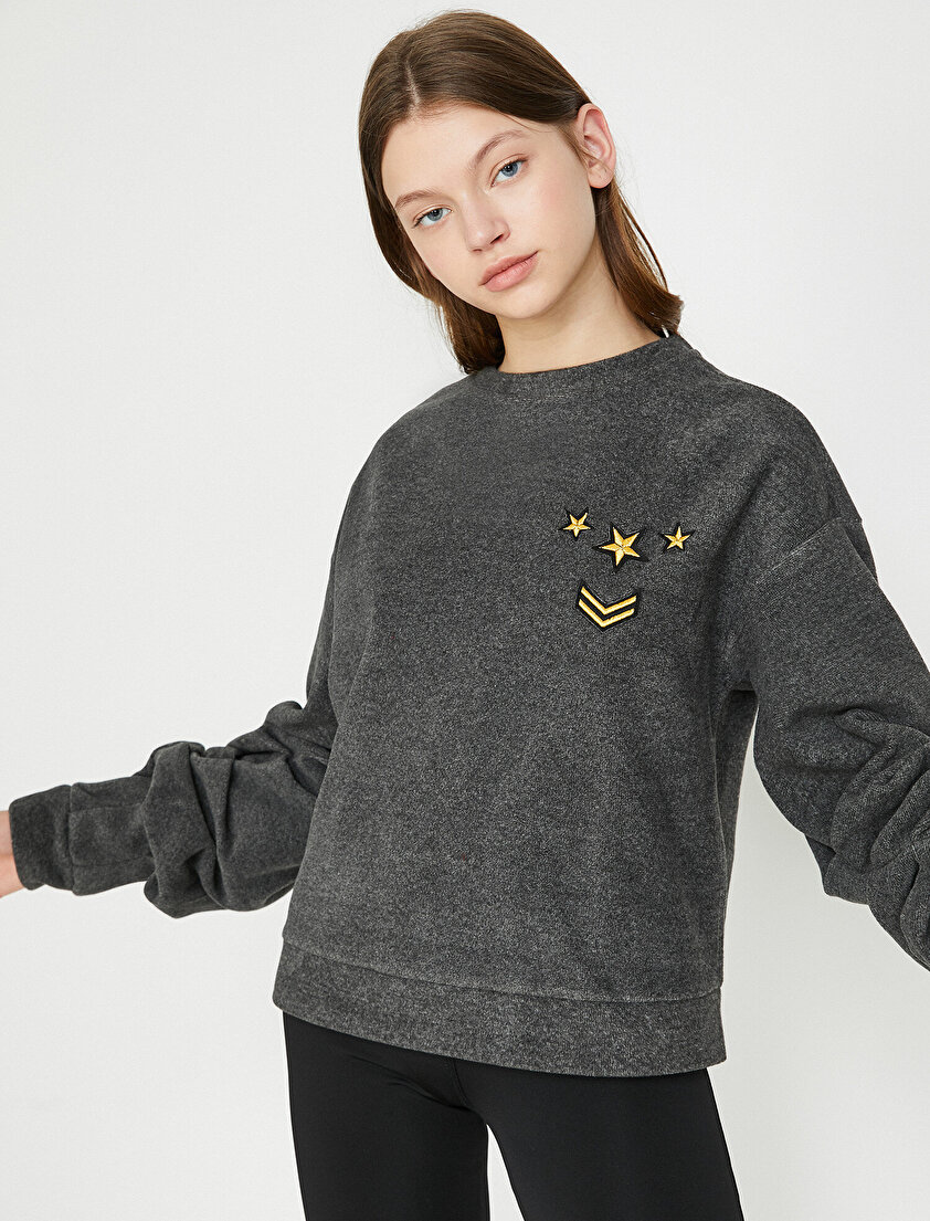 Baskılı Sweatshirt