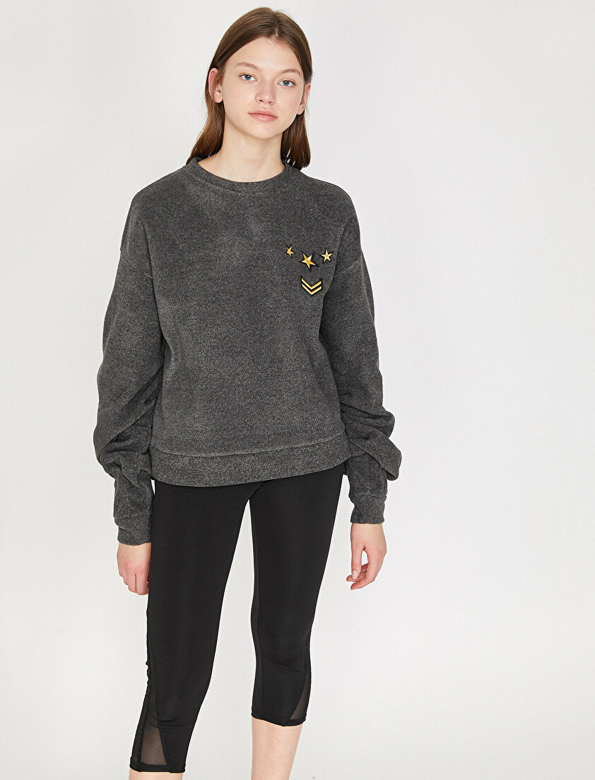 Baskılı Sweatshirt