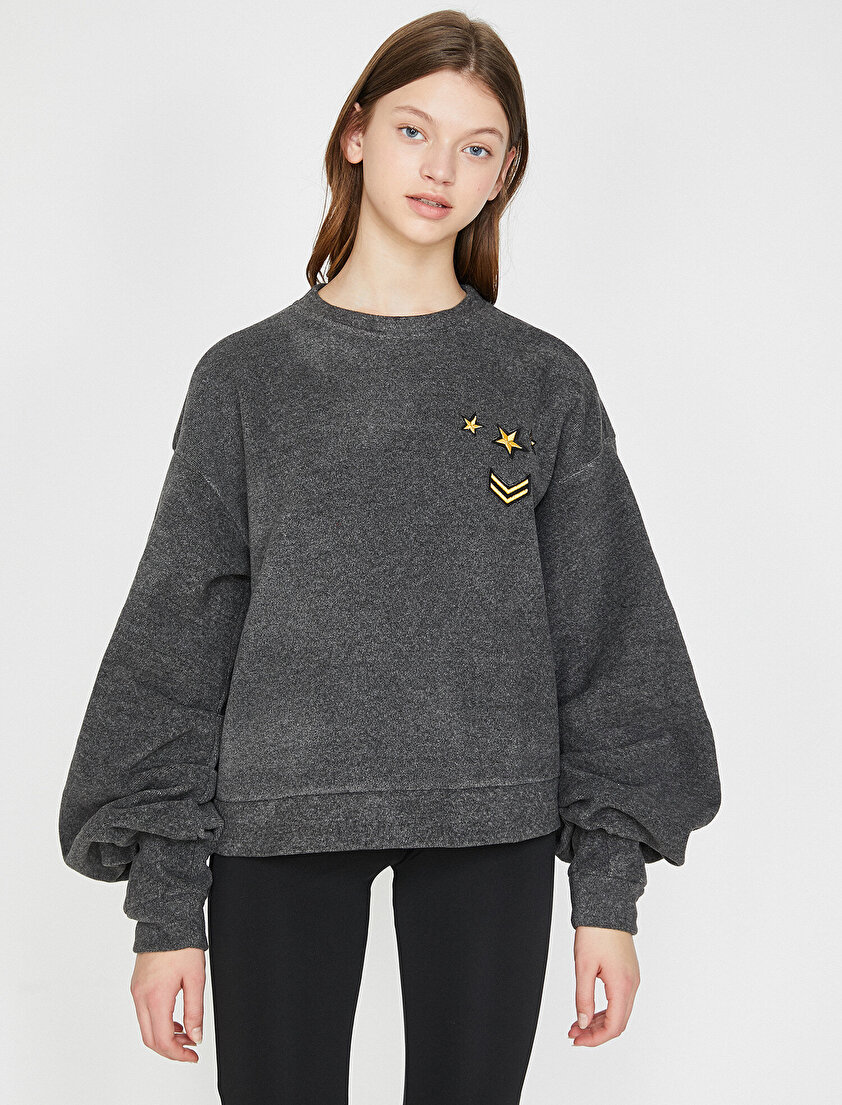 Baskılı Sweatshirt