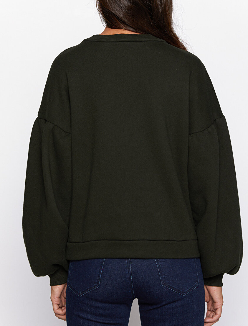 Fahriye Evcen For Koton Jean Sweatshirt