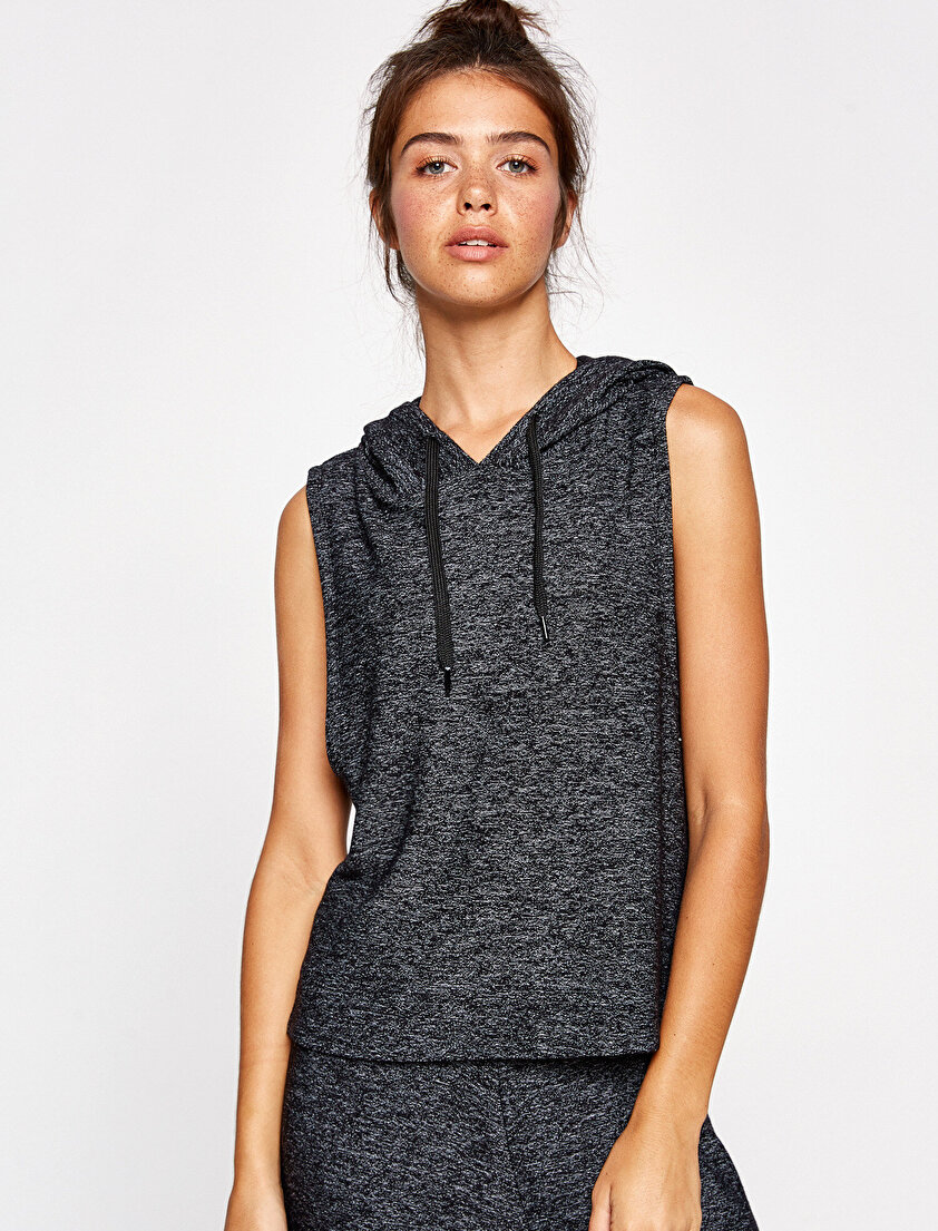 Kapüşonlu Spor Yelek