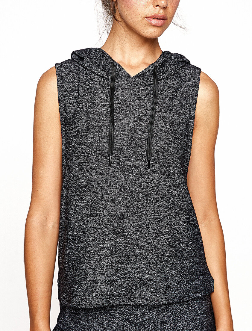 Kapüşonlu Spor Yelek