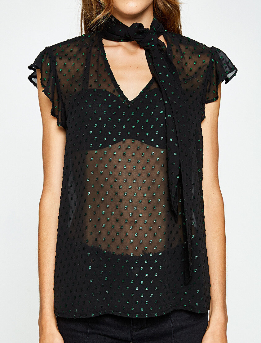 Fırfır Detaylı Bluz