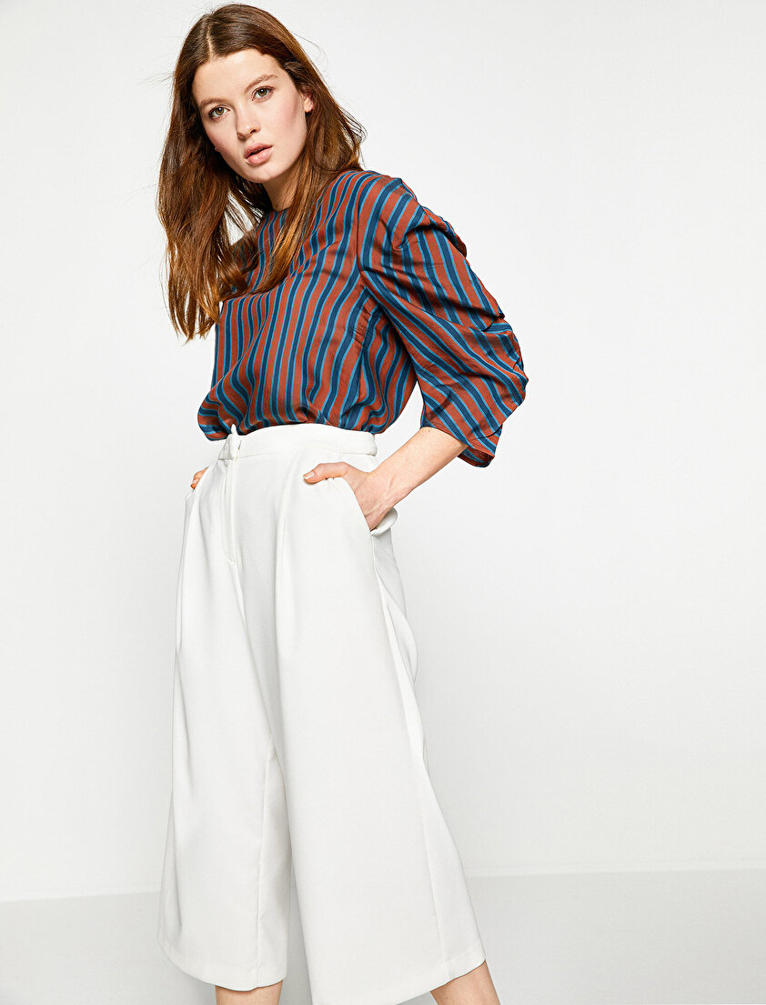 Çizgili Bluz