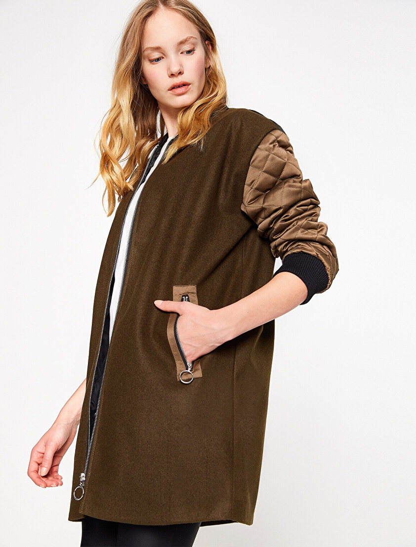 Kapitone Detaylı Kaban