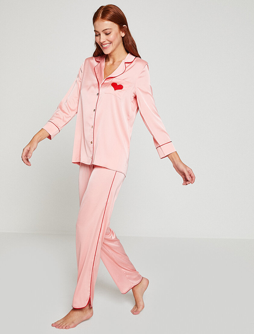 Koton Biye Detaylı Pijama Altı. 1