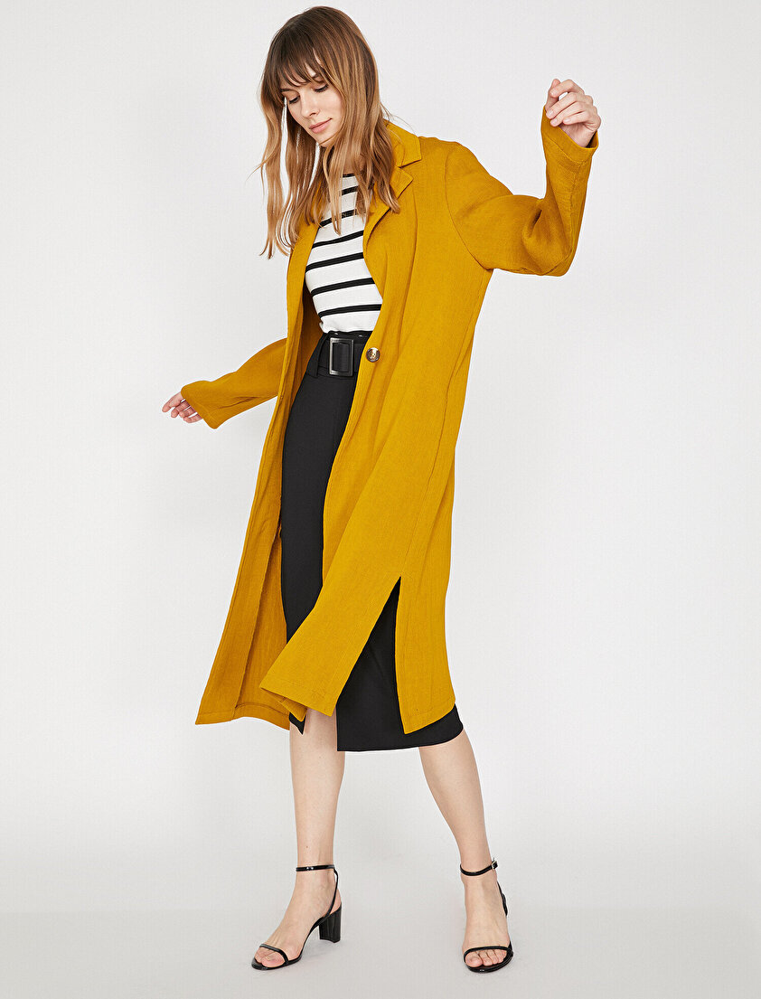 Klasik Yaka Trençkot