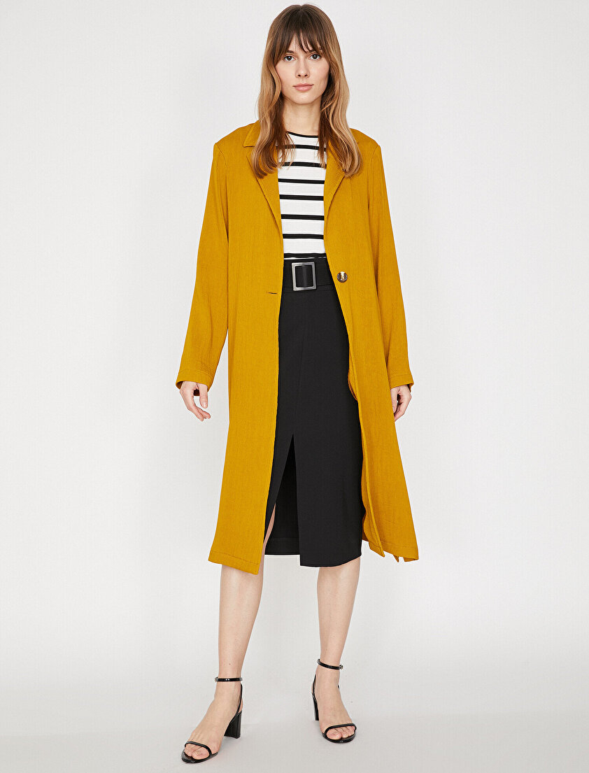 Klasik Yaka Trençkot