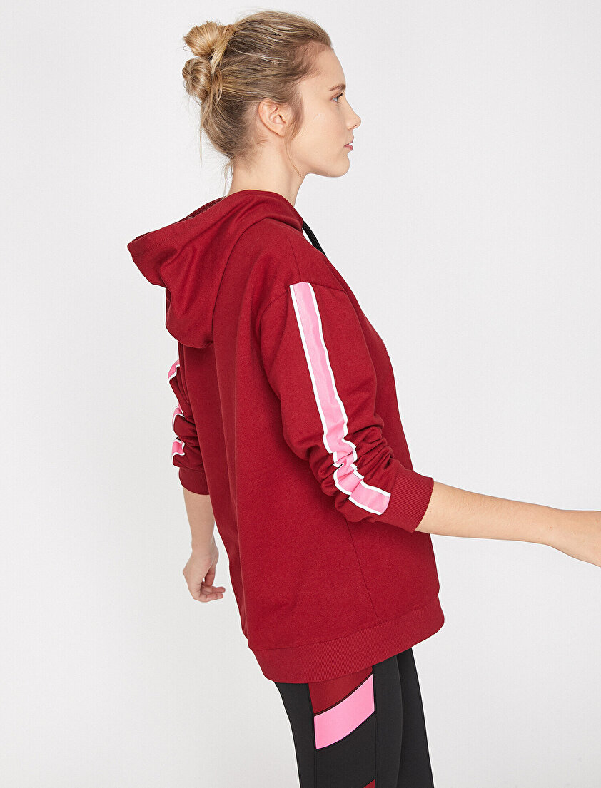 Yazılı Baskılı Sweatshirt